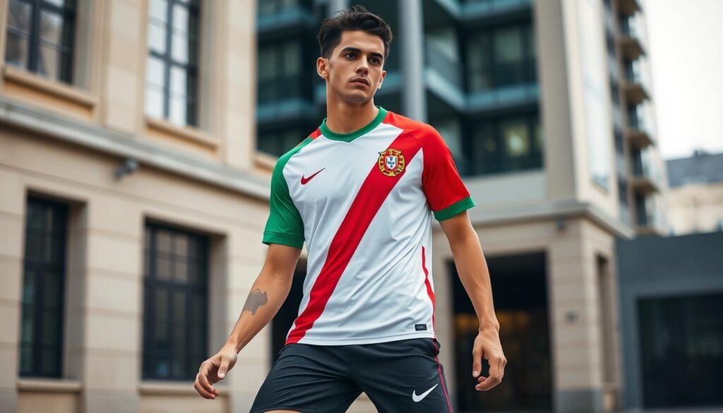 Portugal soccer jersey fashion