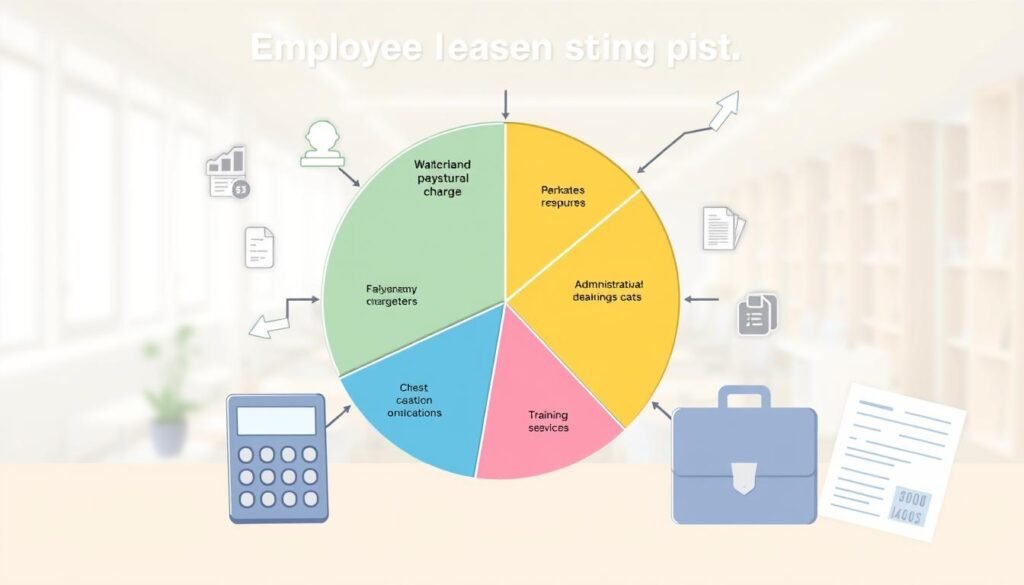 breakdown of employee leasing charges